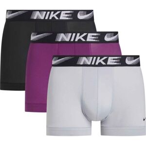Nike TRUNK 3PK Férfi alsónadrág, lila, veľkosť S