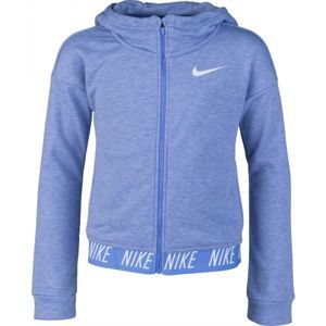 Nike DRI-FIT HOODIE FZ CORE STUDIO kék S - Lány pulóver