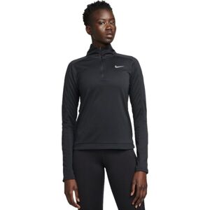 Nike DF PACER HZ Női sportpulóver edzésre, fekete, méret