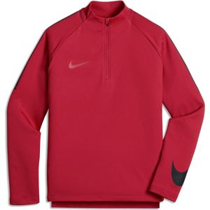 Nike B NK DRY SQD DRIL TOP Hosszú ujjú póló - Piros - L