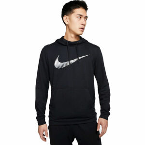 Nike DRY HOODIE PO SWOOSH M fekete 2XL - Férfi pulóver