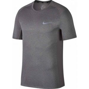 Nike DRY MILER TOP SS szürke M - Férfi futófelső
