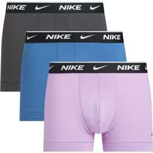 Nike EDAY COTTON STRETCH Férfi boxeralsó, lila, veľkosť XL