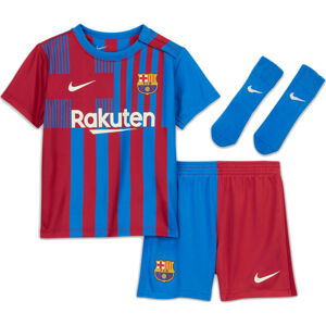 Szett Nike FC Barcelona 2021/22 Home Baby/Toddler Soccer Kit