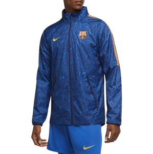 Nike FC Barcelona AWF Kapucnis kabát - Kék - M