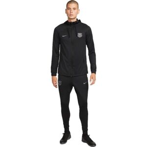 Nike FC BARCELONA STRIKE Férfi melegítő szett futballozáshoz, fekete, méret XL