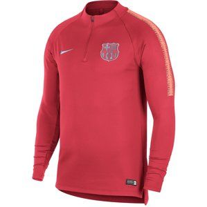 Nike FCB M NK DRY SQD DRIL TOP Hosszú ujjú póló - Červená