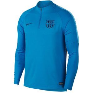 Nike FCB M NK DRY SQD DRIL TOP Hosszú ujjú póló - kék
