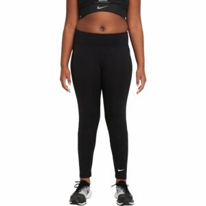 Nike DF ONE TIGHT G Lány legging, fekete, méret L