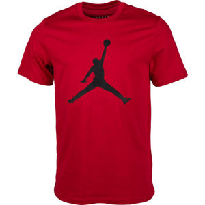 Nike J JUMPMAN SS CREW M piros M - Férfi póló