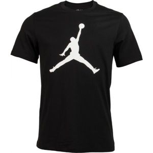 Nike J JUMPMAN SS CREW M fekete XL - Férfi póló
