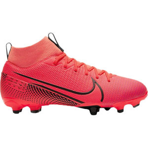 Nike JR MERCURIAL SUPERFLY 7 ACADEMY FG/MG rózsaszín 5Y - Gyerek futballcipő