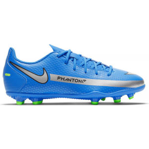 Nike JR PHANTOM GT CLUB FG/MG Gyerek futballcipő, kék,szürke, méret 34