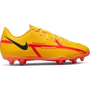 Nike JR PHANTOM GT2 CLUB FG/MG Gyerek futballcipő, narancssárga, veľkosť 35