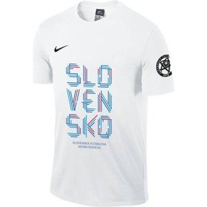 Nike Jr. Team Club Blend Slovakia Rövid ujjú póló - fehér