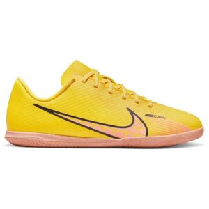 Nike JR MERCURIAL VAPOR 15 CLUB IC Gyerek teremcipő, sárga, méret 36.5