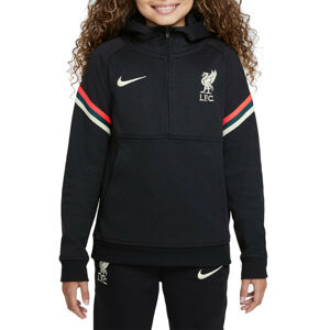 Kapucnis melegítő felsők Nike Liverpool FC Big Kids  Dri-FIT Soccer Hoodie