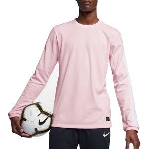 Nike M FC CREW TOP LS Hosszú ujjú póló - Rózsaszín - M