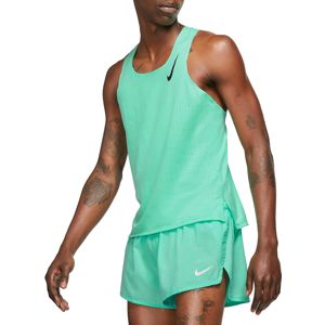 Nike M NK AROSWFT SINGLET Atléta trikó - Zöld - XS