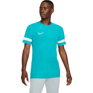 Nike DRI-FIT ACADEMY Férfi futballmez, türkiz, méret XL
