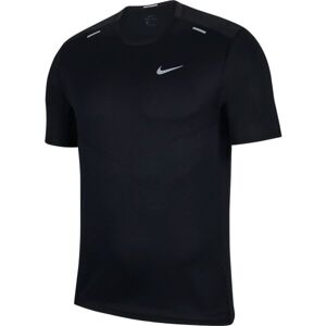 Nike DF RISE 365 SS Férfi póló futáshoz, fekete, méret S