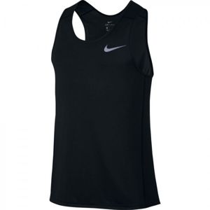 Nike M NK DRY MILER TANK fekete XL - Férfi ujjatlan felső futáshoz