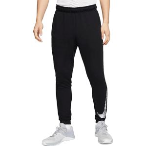 Nike M NK DRY PANT TAPER FLC GFX Nadrágok - Fekete - L