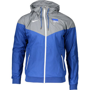 Nike M NK HERTHA BSC WINDRUNNER JKT Kapucnis kabát - Kék - S
