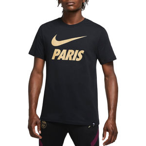 Nike M NK PSG SS TEE Rövid ujjú póló - Fekete - S