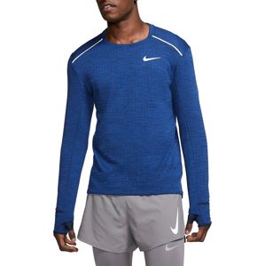 Nike M NK SPHR ELMNT TOP CRW LS 3.0 Hosszú ujjú póló - Kék - XL