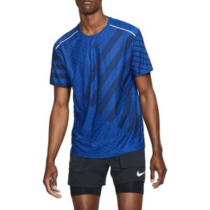 Nike M NK TECH KNIT COOL SS NV Rövid ujjú póló - Kék - S