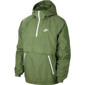 Nike M NSW CE JKT HD WVN ANRK Kapucnis kabát - Zöld - M