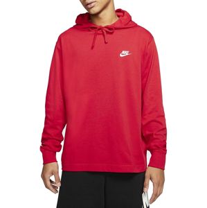 Nike M NSW CLUB HOODIE PO JSY Kapucnis melegítő felsők - Piros - XL