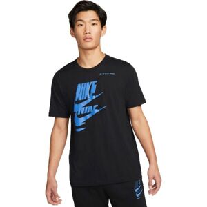 Nike M NSW ESS+ SPORT 1 TEE Férfi póló, fekete, méret S
