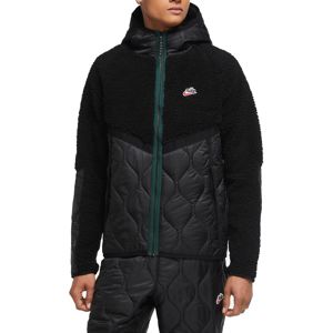 Nike M NSW HERITAGE JKT Kapucnis kabát - Fekete - M