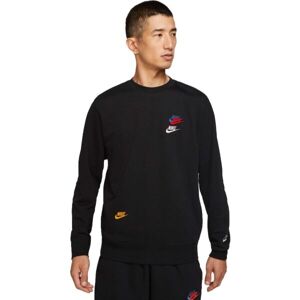 Nike NSW SPE+FT CRW M FTA Férfi pulóver, fekete, veľkosť M