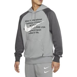 Nike M NSW SWOOSH HOODIE PO FT Kapucnis melegítő felsők - Szürke - XXL