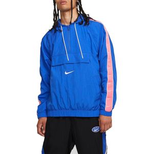 Nike M NSW SWOOSH JKT WVN Kapucnis kabát - Kék - XL