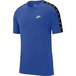 Nike M NSW TEE HBR SWOOSH 2 Rövid ujjú póló - Kék - XL