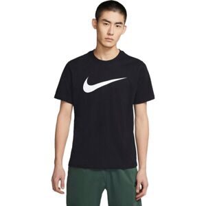 Nike NSW TEE ICON SWOOSH Férfi póló, fekete, méret XL