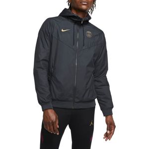 Nike M NK PSG WINDRUNNER JKT Kapucnis kabát - Fekete - L