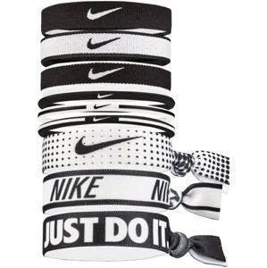 Nike MIXED PONYTAIL HOLDER 9PK Gumiszalag - Fekete - ks