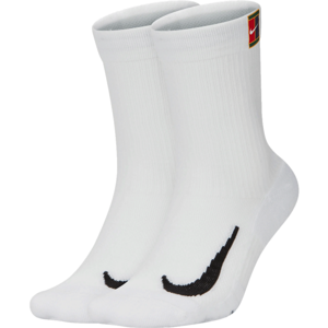 Nike MULTIPLIER CREW 2PR CUSH Uniszex zokni, fehér, méret M