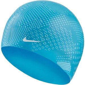 Nike OPTIC CAMO SILICONE CAP kék NS - Úszósapka