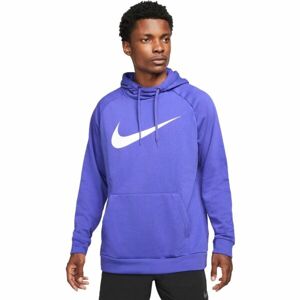 Nike DRY HOODIE PO SWOOSH M lila XL - Férfi pulóver edzéshez