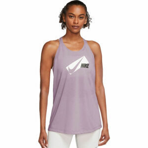 Nike DRI-FIT ELASTIKA Női edzőtrikó, lila, méret