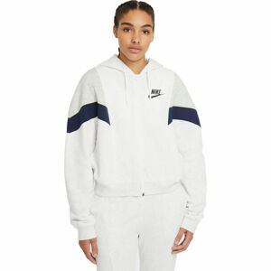 Nike SPORTSWEAR HERITAGE Női pulóver, fehér, méret M
