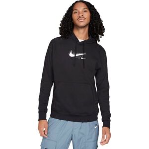 Nike SPORTSWEAR HOODIE Férfi pulóver, fekete, méret M