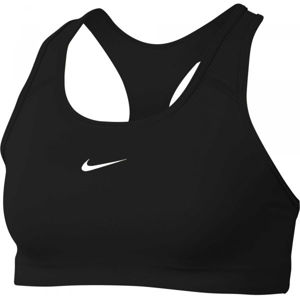 Nike SWOOSH BRA PAD Női sportmelltartó, fekete, veľkosť S