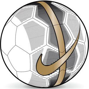 Nike NK MERC FADE Futball-labda - fehér